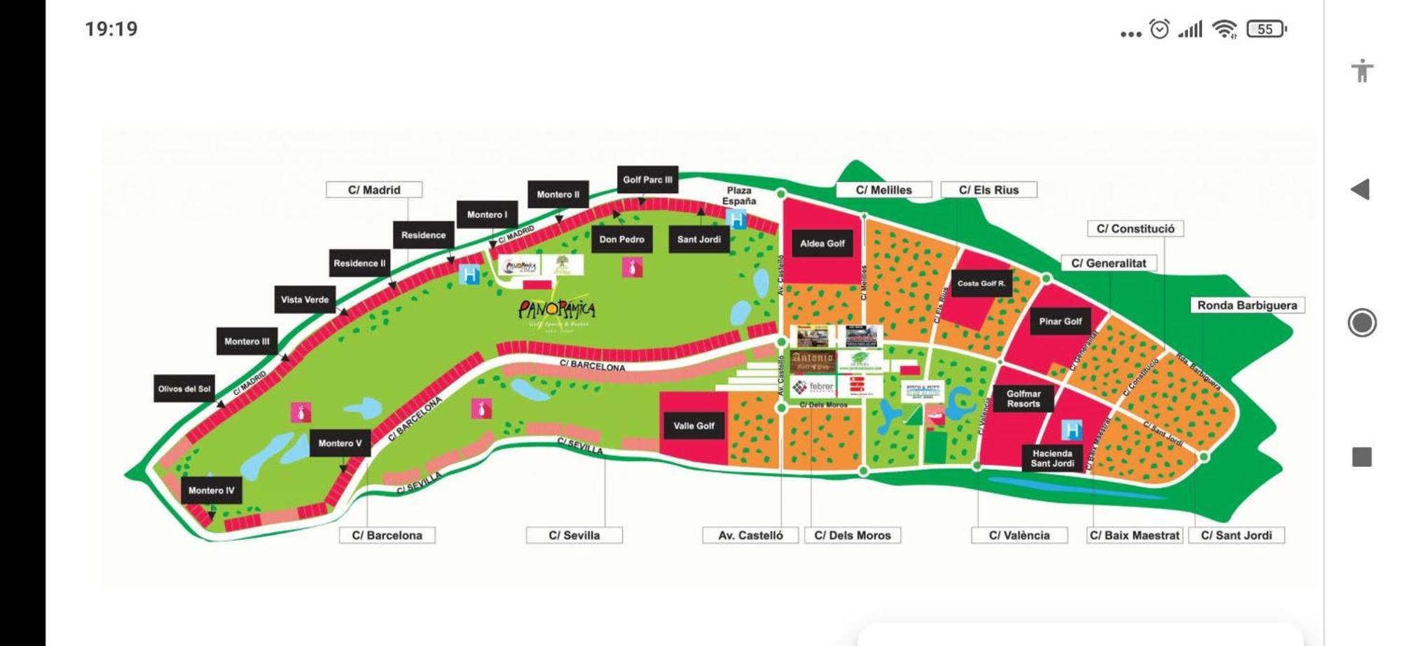 Relax & Play Panoramic Golf Vinaroz, Sant Jordi Apartment *